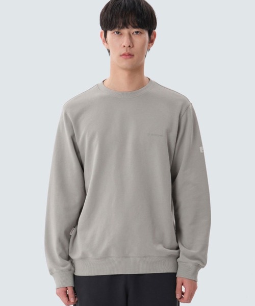 Snow Peak(スノーピーク)の「Snow Peak / Jersey Basic Sweatshirt スウェット トレーナー(スウェット・メンズ・チャコール/グレー/アイボリー/カーキ・M/XL/L)」の4枚目の写真
