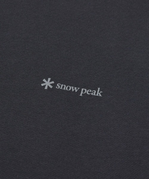 Snow Peak(スノーピーク)の「Snow Peak / Jersey Basic Sweatshirt スウェット トレーナー(スウェット・メンズ・チャコール/グレー/アイボリー/カーキ・M/XL/L)」の8枚目の写真
