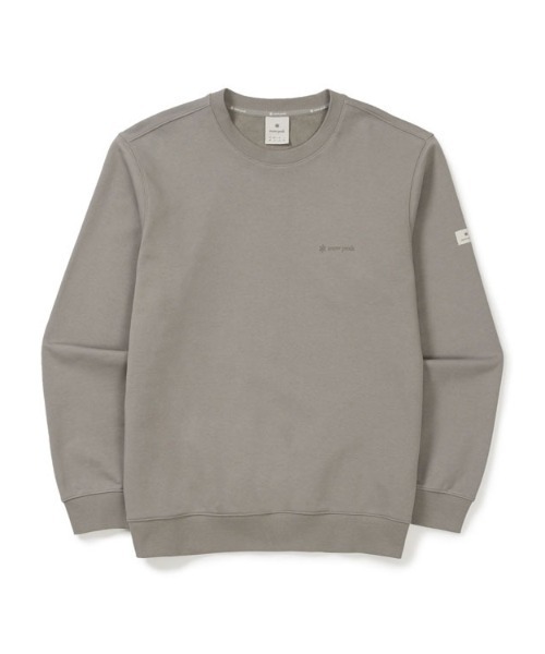Snow Peak(スノーピーク)の「Snow Peak / Jersey Basic Sweatshirt スウェット トレーナー(スウェット・メンズ・チャコール/グレー/アイボリー/カーキ・M/XL/L)」の12枚目の写真