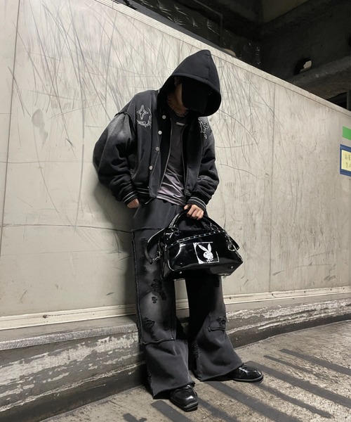 セール】Urban grunge double knee sweatpants/アーバングランジ