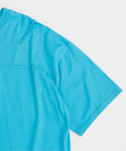 MAISON SPECIAL（メゾンスペシャル）の「Cutting Oversized T-shirt/カッティングオーバーTシャツ【MAISON SPECIAL/メゾンスペシャル】（Tシャツ/カットソー・レディース・ブラック/ブルー/ホワイト・FREE）」の19枚目の写真