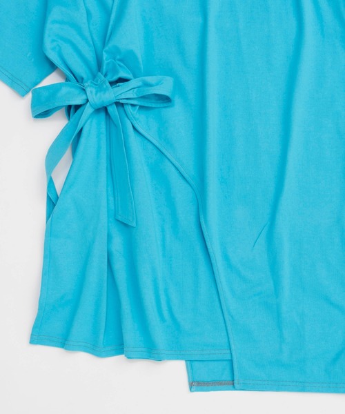 tシャツ Cutting Oversized T-shirt/カッティングオーバーTシャツ「MAISON SPECIAL/メゾンスペシャル」 レディー Cutting Oversized T-shirt/カッティングオーバーTシャツ