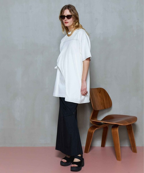 Cutting Oversized T-shirt/カッティングオーバーTシャツ