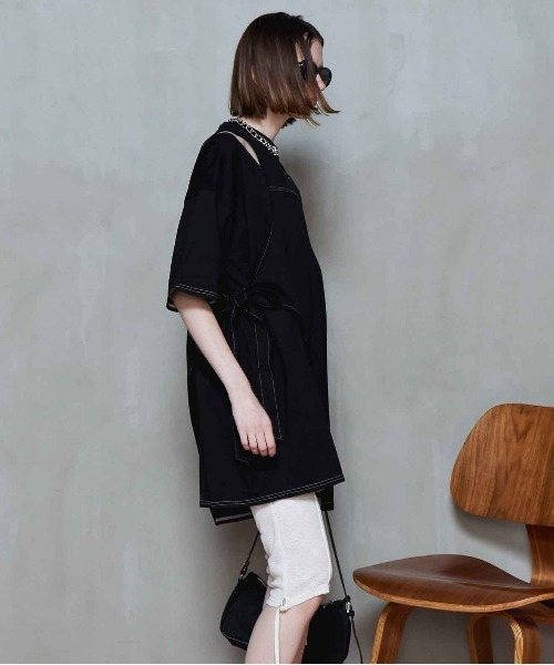 トップス MAISON SPECIAL Cutting Oversized T-shirt Cutting Oversized T-shirt