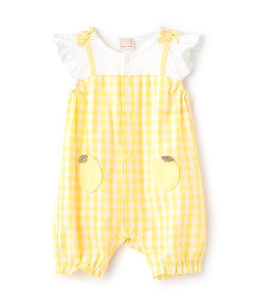 ロンパース・カバーオール melted butter BLUEBERRY WAFFLE / SWAN Misha & puff ロンパース カバーオール 0-6 misha&puff