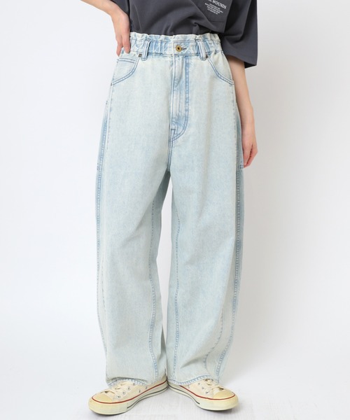 URCH RNA ⿻ 美品 カラーパンツ ルーズ ボールパンツ ワイドパンツ 春 URCH RNA ⿻ 美品 カラーパンツ ルーズ ボールパンツ ワイド