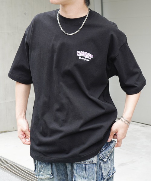 セール】25SS ゴースト 発泡バックプリント ビッグシルエット