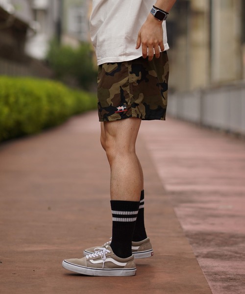 The Endless Summer（エンドレスサマー）の「TES HUNTINGTON NYLON SHORTS / ショーツ（その他パンツ・メンズ・ベージュ系その他3/ブラック/パープル/ネイビー/イエロー/ミント/チャコール/A/サーモンピンク/ピンク系その他2/グリーン系その他3・SMALL/MEDIUM/LARGE/X-LARGE）」の11枚目の写真