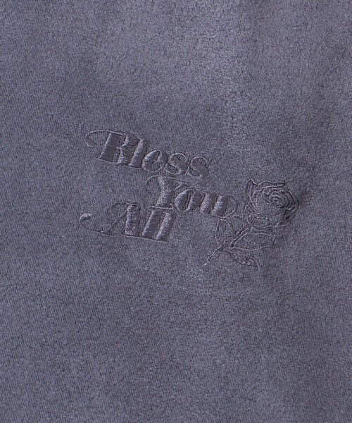 WHO'S WHO gallery（フーズフーギャラリー）の「【WEB限定】BLESSYOUスウェードポンチTEE/UNISEX/ユニセックス（Tシャツ/カットソー・レディース・ブラック/ホワイト・FREE）」の10枚目の写真