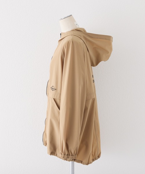 PUAL CE CIN(ピュアルセシン)の「【水陸両用】ナイロンストレッチパーカー(ラッシュガード・レディース・ベージュ/ブラック・FREE)」の5枚目の写真