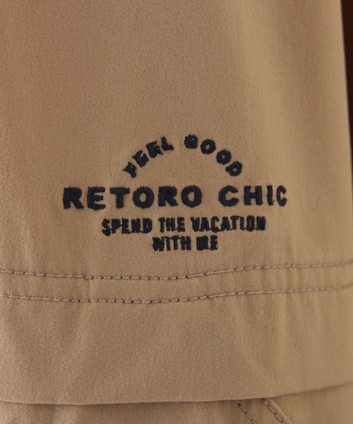 PUAL CE CIN(ピュアルセシン)の「【水陸両用】ナイロンストレッチパーカー(ラッシュガード・レディース・ベージュ/ブラック・FREE)」の8枚目の写真