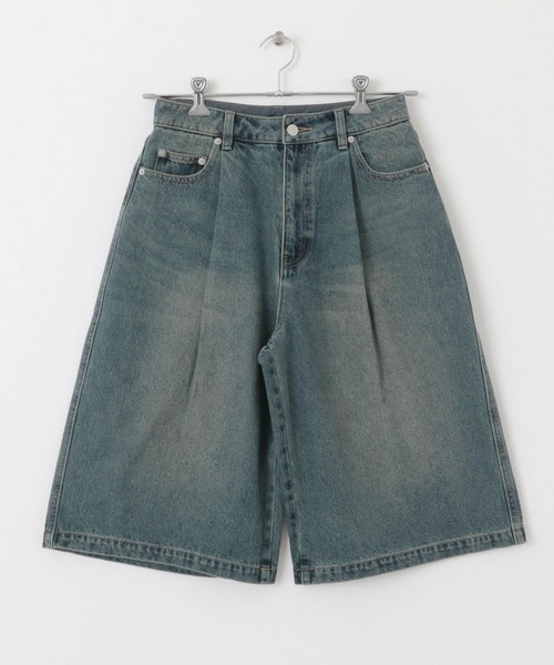 SENSE OF PLACE by URBAN RESEARCH（センスオブプレイスバイアーバンリサーチ）の「ニーレングスデニム（デニムパンツ・レディース・インディゴブルー/ライトインディゴブルー・SMALL/MEDIUM）」の16枚目の写真