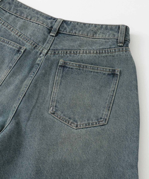 SENSE OF PLACE by URBAN RESEARCH（センスオブプレイスバイアーバンリサーチ）の「ニーレングスデニム（デニムパンツ・レディース・インディゴブルー/ライトインディゴブルー・SMALL/MEDIUM）」の21枚目の写真
