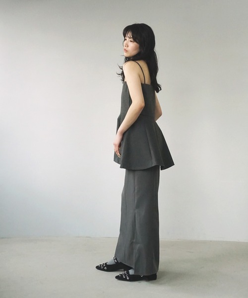 O'fmus(オフムス)の「【O'fmus】ペプラムベアトップ ofmw25s024(その他トップス・レディース・ブラック/チャコールグレー・FREE)」の20枚目の写真