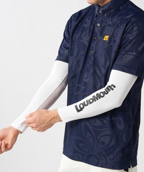 Loudmouth（ラウドマウス）の「【LOUDMOUTH:ラウドマウス】メンズアームカバー ゴルフ（ゴルフグッズ・メンズ・ホワイト/ブラック・FREE）」の4枚目の写真