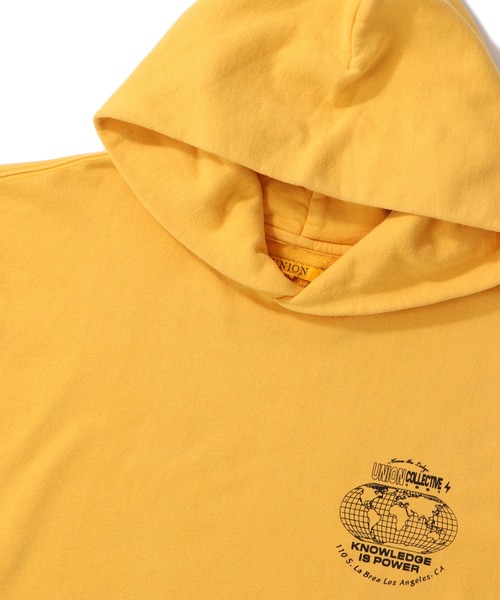 UNION(UNION TOKYO)(ユニオン)の「UNION TOKYO COLLECTIVE HOOD ユニオン トーキョー パーカー フ―ディー(パーカー・メンズ・ブラック/イエロー系その他・SMALL/LARGE/X-LARGE/MEDIUM/XX-LARGE)」の7枚目の写真