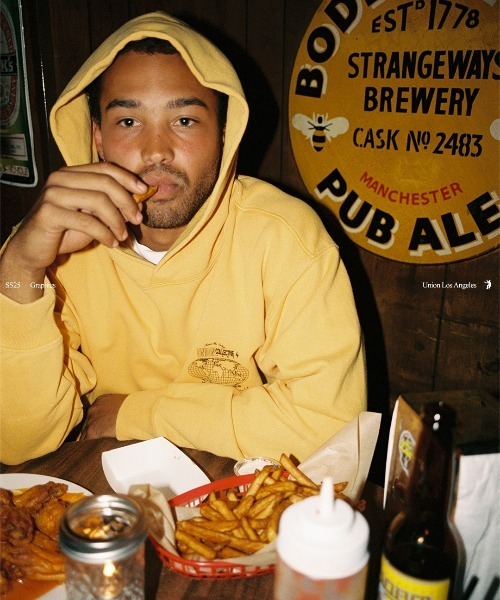 UNION(UNION TOKYO)(ユニオン)の「UNION TOKYO COLLECTIVE HOOD ユニオン トーキョー パーカー フ―ディー(パーカー・メンズ・ブラック/イエロー系その他・SMALL/LARGE/X-LARGE/MEDIUM/XX-LARGE)」の19枚目の写真