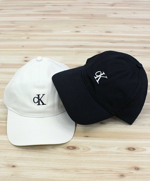  カルバンクライン　キャップ　刺繍ロゴ　黒 セール】【Calvin Klein/カルバンクライン】Twill Embroidered