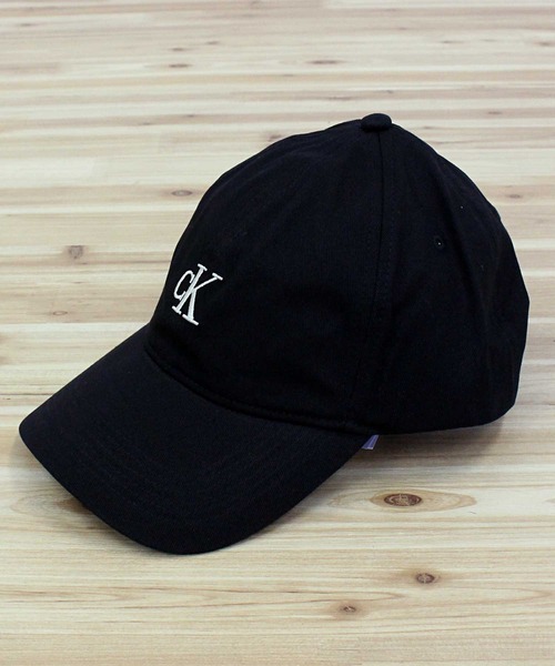 セール】CK モノグラム刺繍ベースボールキャップ MONOGRAM
