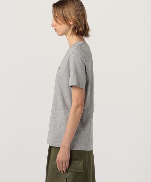 Les petits basics(ルベーシック)の「Les Petits Basics Small happiness ハーフスリーブプルオーバー(Tシャツ/カットソー・レディース・グレー系その他・XS)」の4枚目の写真