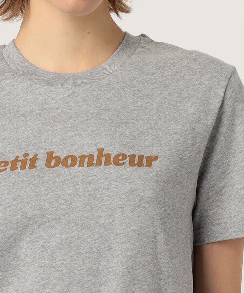 Les petits basics(ルベーシック)の「Les Petits Basics Small happiness ハーフスリーブプルオーバー(Tシャツ/カットソー・レディース・グレー系その他・XS)」の6枚目の写真