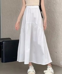 Aラインティアードスカート