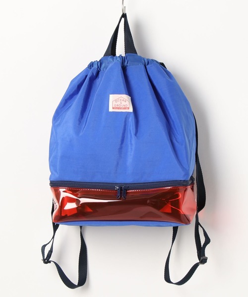 Ocean&Ground(オーシャン&グラウンド)の「プールBAG/GOODAY(スイムグッズ・キッズ・グリーン/ミント/パープル/ブラック/ブルー・FREE)」の4枚目の写真