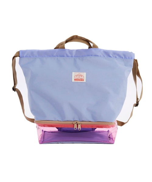 Ocean&Ground(オーシャン&グラウンド)の「プールBAG/GOODAY(スイムグッズ・キッズ・グリーン/ミント/パープル/ブラック/ブルー・FREE)」の21枚目の写真