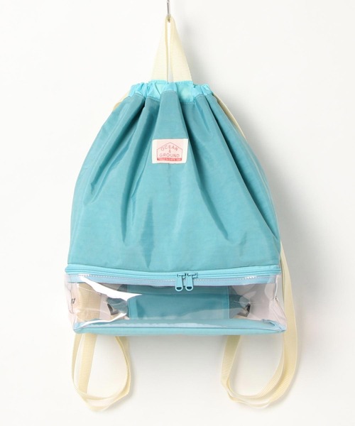 Ocean&Ground(オーシャン&グラウンド)の「プールBAG/GOODAY(スイムグッズ・キッズ・グリーン/ミント/パープル/ブラック/ブルー・FREE)」の22枚目の写真