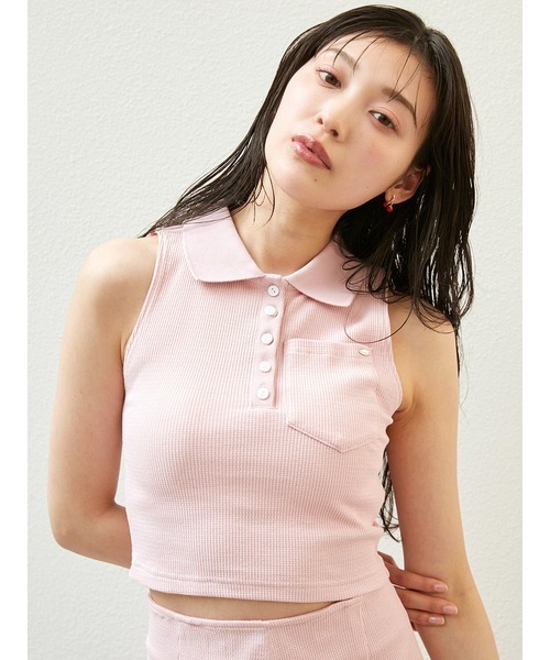 snidel ポロカットセット WEB限定カラーあり】ポロカットセット（ワンピース）｜SNIDEL