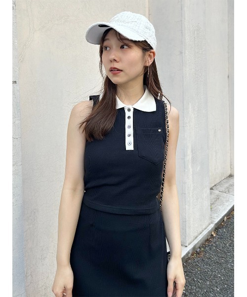 WEB限定カラーあり】ポロカットセット（ワンピース）｜SNIDEL