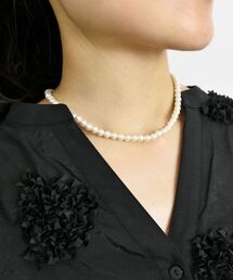 le.coeur blanc | パールショートネックレス(ネックレス)