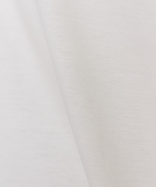 Maglie le cassetto（マーリエ ル カセット）の「32Gスーピマポンチ 袖パールカットソー（Tシャツ/カットソー・レディース・その他9/ベージュ/ブラック・9号/7号）」の5枚目の写真