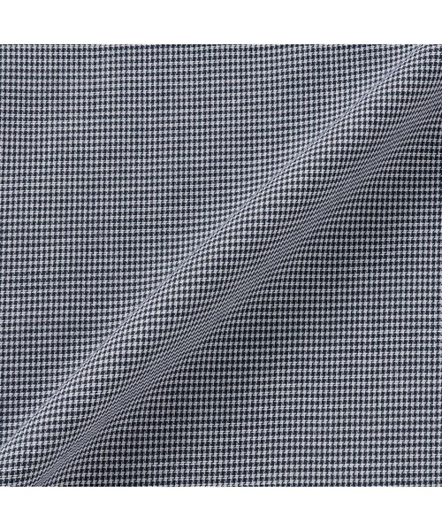 TOKYO SHIRTS(トウキョウシャツ)の「【Pitta Re:)】ふわっとガーゼシャツ 七分袖 綿100% レディースカジュアルシャツ(シャツ/ブラウス・レディース・ネイビー・S/M/L/LL)」の2枚目の写真