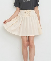 coca（coca）（コカ）の「＼再入荷／ キッズ　レースアッププリーツスカート（スカート）」