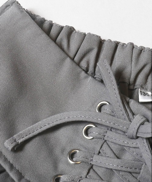 coca(coca)(コカ)の「\再入荷/ キッズ レースアッププリーツスカート(スカート・キッズ・グレー/ブラック/アイボリー・120/130/140/150)」の21枚目の写真