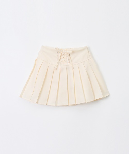 coca(coca)(コカ)の「\再入荷/ キッズ レースアッププリーツスカート(スカート・キッズ・グレー/ブラック/アイボリー・120/130/140/150)」の16枚目の写真