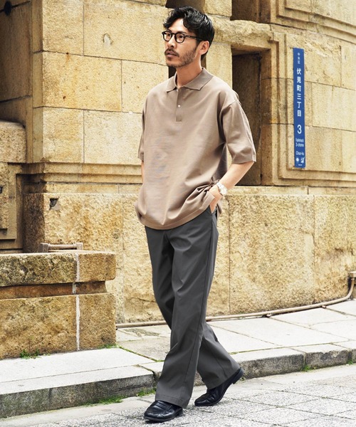 jiggys shop(ジギーズショップ)の「ストレッチ 2タック チノパンツ スラックス(スラックス・メンズ・ブラック/ベージュ/グレー・SMALL/MEDIUM/LARGE/X-LARGE)」の15枚目の写真