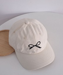 CERCA（チェルカ）の「lulunoix/リボン刺繍キャップ N15397（キャップ）」