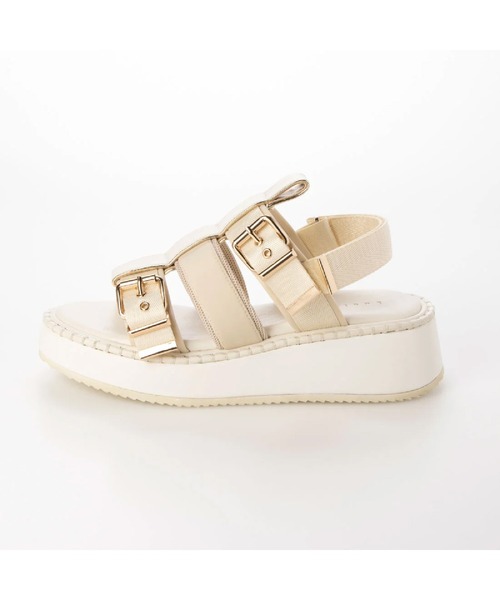 Lucida（ルシーダ）の「Aludra/厚底サンダル（サンダル・レディース・ベージュ/ホワイト/ピンク/グレー・35/36/37/38/39）」の20枚目の写真