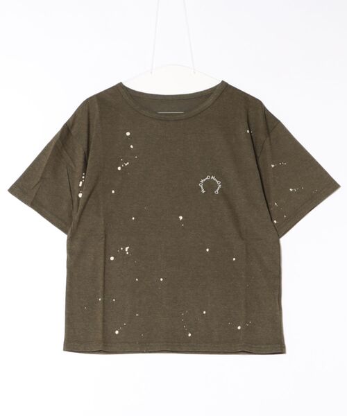 MandO(エムオー)(エムオー)の「【MandO】ヴィンテージペイントサークルロゴTシャツ(Tシャツ/カットソー・メンズ・ブラック/カーキ/チャコール・MEDIUM/LARGE)」の21枚目の写真