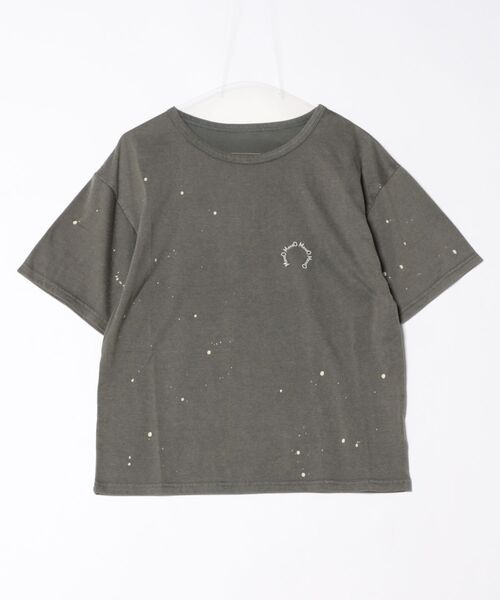 MandO(エムオー)(エムオー)の「【MandO】ヴィンテージペイントサークルロゴTシャツ(Tシャツ/カットソー・メンズ・ブラック/カーキ/チャコール・MEDIUM/LARGE)」の22枚目の写真