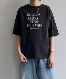 プリントロゴビッグTシャツ