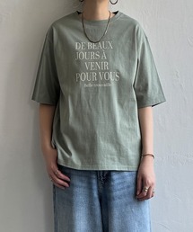 プリントロゴビッグTシャツ