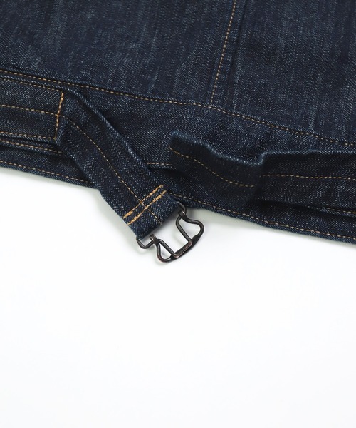 D.M.G.（ドミンゴ）の「[D.M.G / ディーエムジー] 10ozムラ糸デニム アーモンドジャケット（デニムジャケット・レディース・ワンウォッシュ・3/2）」の10枚目の写真