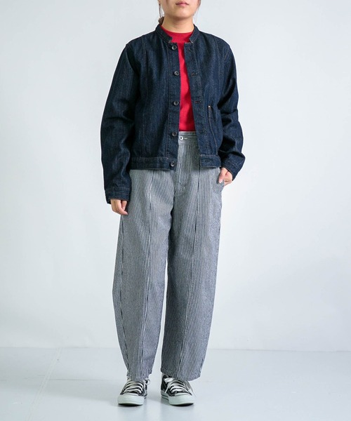 D.M.G / ディーエムジー] 10ozムラ糸デニム アーモンド