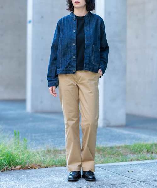 D.M.G / ディーエムジー] 10ozムラ糸デニム アーモンド