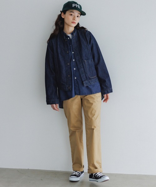 D.M.G / ディーエムジー] 10ozムラ糸デニム アーモンド