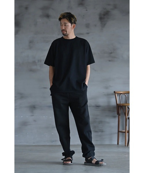 funda mine（ファンダマイン）の「[日本製]【接触冷感・速乾・蒸れ防止】ARTボックスTシャツ（Tシャツ/カットソー・レディース・ブラック/ホワイト・02/01）」の17枚目の写真