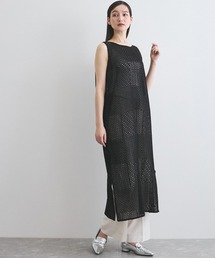 ketty（ケティ）の「ブロック透かしニットワンピース≪手洗い可能≫（ワンピース）」